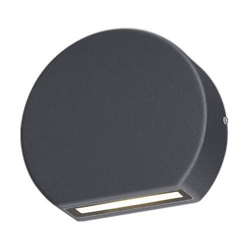 Applique contemporanea - LUXI 120 R : OU14524 - Indigo Lighting - da esterno / segnapasso / in ghisa di alluminio