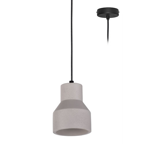 Lampada a sospensione - SANDY 4 E27 : SU12056 - Indigo Lighting - in calcestruzzo / contemporanea / con cavo