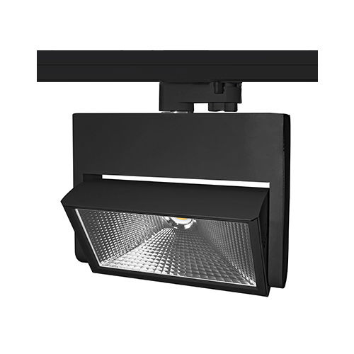 Faretti a binario LED - FLASH : TR124NW05 - Indigo Lighting - quadrato / in ghisa di alluminio / contract