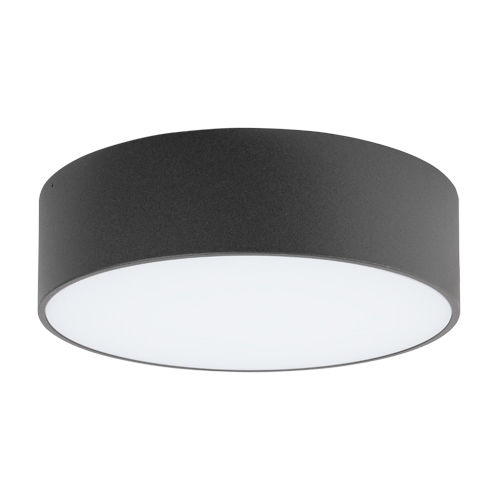 Plafoniera contemporanea - LUXI 150 : OU20024 - Indigo Lighting - rotonda / in alluminio / in policarbonato