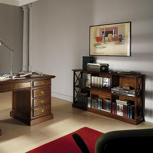 Libreria bassa - 549 - flli zorzella mobili - classica / in legno