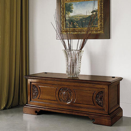 Cassapanca classica - 606 - flli zorzella mobili - in legno