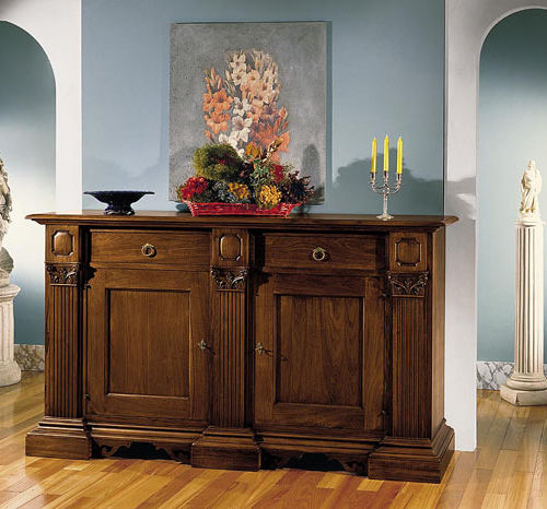 Credenza classica - 403 - flli zorzella mobili - in legno