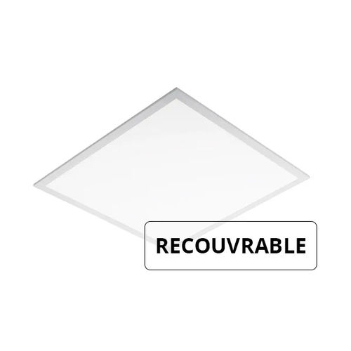 Plafoniera contemporanea - PL-60-60-UG BACKLIGHT - ULTIMATELED - quadrata / in alluminio / LED