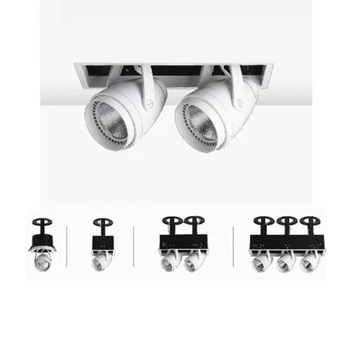 Faretti a binario LED - TLF series - ULTIMATELED - conico / in metallo / per l'industria agroalimentare