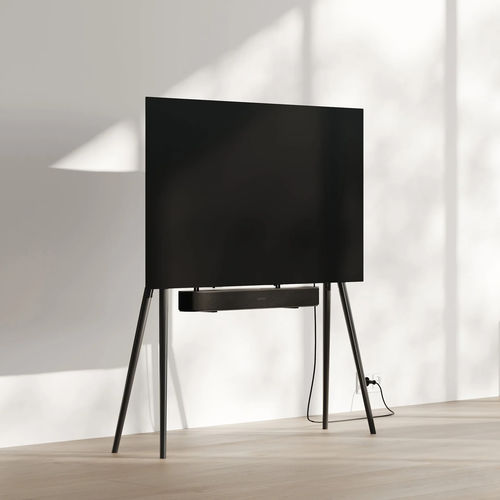 Supporto per TV da terra contemporaneo - Esthete LLC - fatto a mano / in betulla / per uso residenziale
