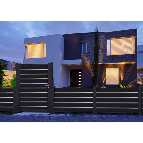 Cancelletto in alluminio - PRESTIGE ELEGANCE: E483 - Style Doors S.A.