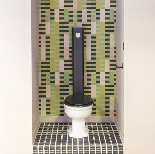 WC da appoggio - Le Tube - GRIFFON - filomuro / in ceramica / per uso residenziale