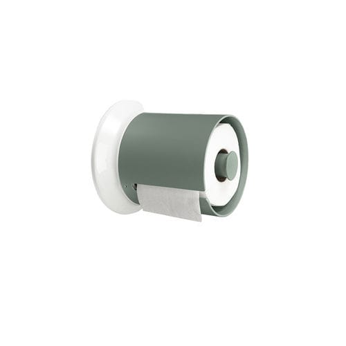 Distributore di carta igienica da parete - GRIFFON - in alluminio / in porcellana / Made in France