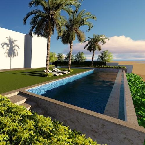 Fondo mobile per piscina - PALM JUMEIRAH - Unikpools