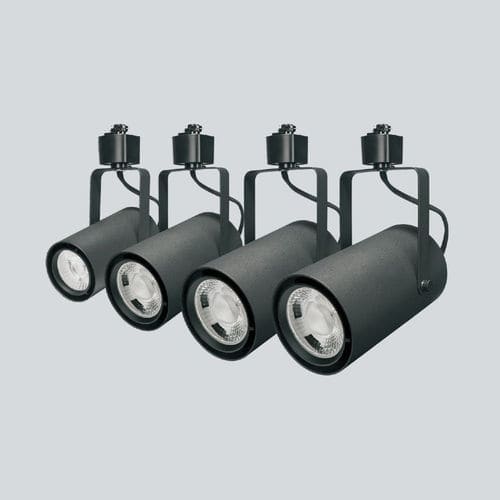 Faretti a binario LED - LUNAR SERIES - Kinglumi Co., Ltd. - tondo / in alluminio / per museo