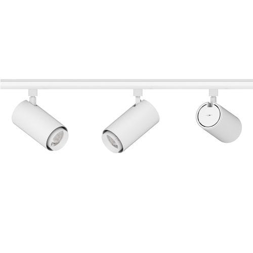 Faretti a binario LED - TURBO ZOOMABLE - Kinglumi Co., Ltd. - tondo / in alluminio / per museo