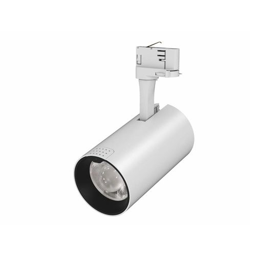 Faretti a binario LED RGBW - AISCENE - Kinglumi Co., Ltd. - cilindrico / in alluminio / commercio