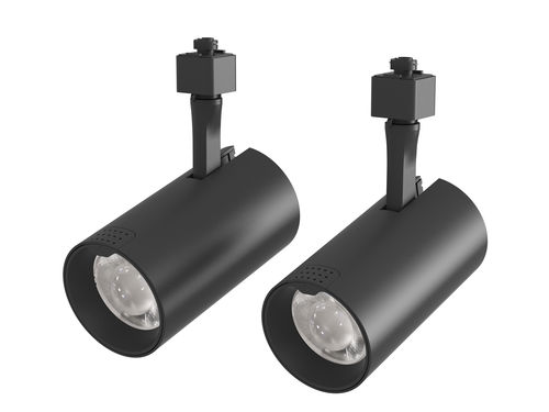 Faretti a binario LED - AiSCENE - Kinglumi Co., Ltd. - cilindrico / in ghisa di alluminio / contract
