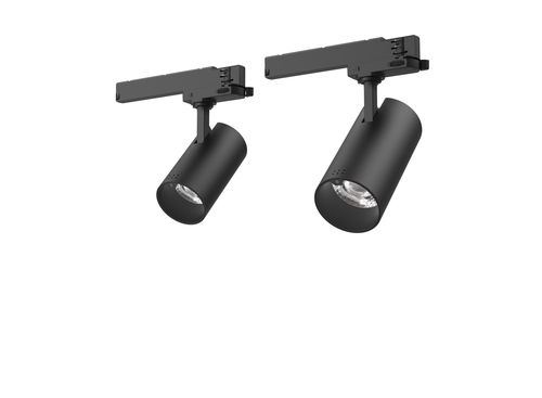 Faretti a binario LED RGBW - Sensor-EU - Kinglumi Co., Ltd. - cilindrico / in ghisa di alluminio / contract