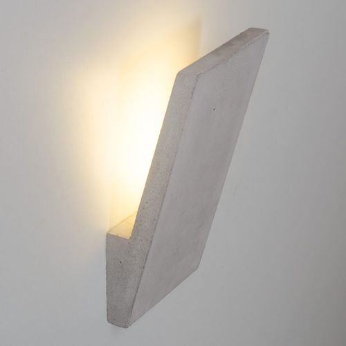 Applique contemporanea - IRMA - Living Concrete Ltd - da interno / in calcestruzzo / rettangolare