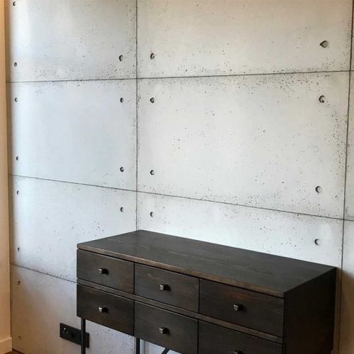 Pannello decorativo da costruzione - FAIR-FACED - Living Concrete Ltd - per muro / in calcestruzzo / liscio