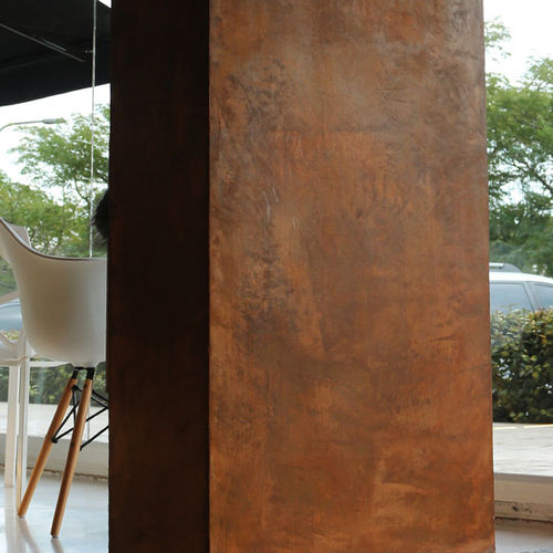 Intonaco decorativo - OXICRETE - Living Concrete Ltd - da interno / da esterno / per muro