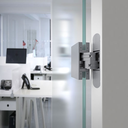 Cerniera per porta a vetri - 1080 GLASS - CEAM AMADEO S.P.A. - in Zamak / invisibile / per uso residenziale