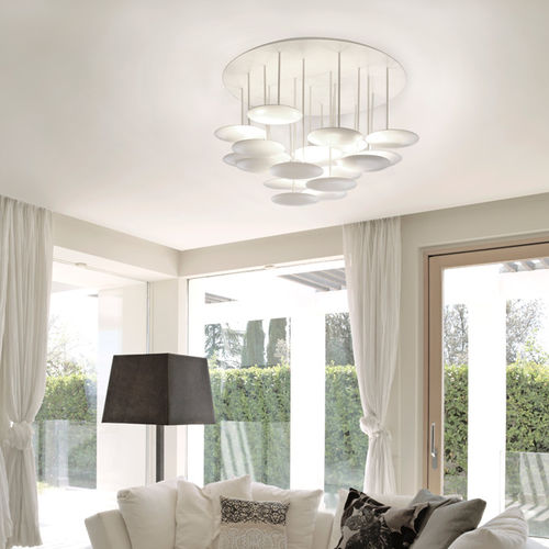 Plafoniera contemporanea - CIRCLES - millelumen - in metallo / LED / da interno