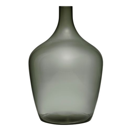 Vaso contemporaneo - DAME JEANNE - nude - in vetro