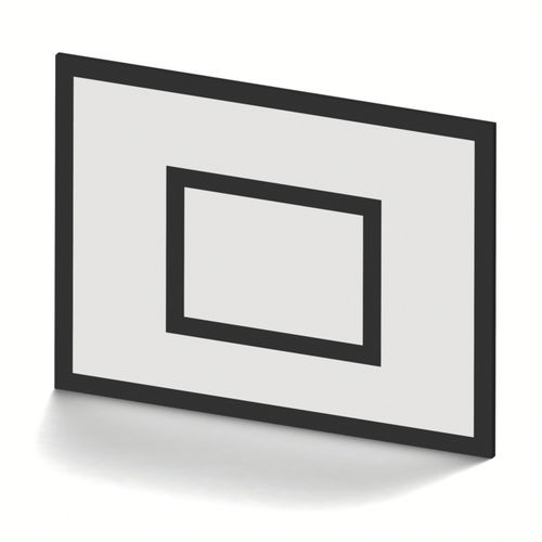 Tabellone da pallacanestro in legno compensato - S14521 - SODEX SPORT - in fibra di vetro / rettangolare / bianco e nero