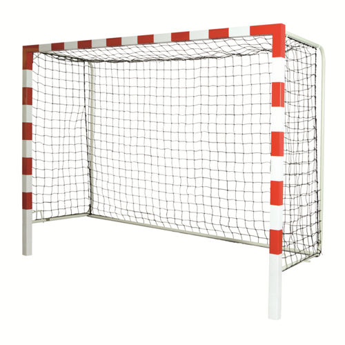 Porta da pallamano agonistico - S16236 - SODEX SPORT - in acciaio galvanizzato / con fissaggio a tasselllo / bianca e rossa