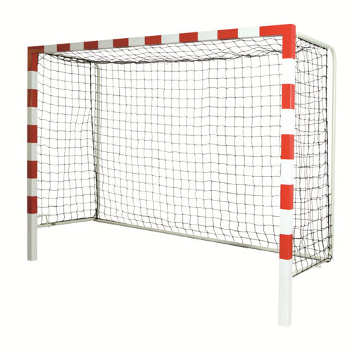 Porta da pallamano in HDPE - S16861 - SODEX SPORT - nera / rettangolare / a maglia rettangolare