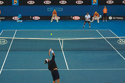 Rete da tennis in HDPE - S25898 - SODEX SPORT - nera / 4 mm / agonistico