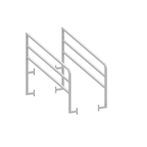 Ringhiera in metallo - S35632 - SODEX SPORT - a sbarre / da esterno / per piattaforma