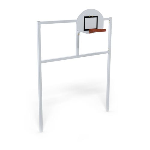 Porta multisport in acciaio galvanizzato - S18121 - SODEX SPORT - con fissaggio a tasselllo / bianco / termolaccato