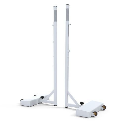 Palo per badminton mobile - S27240 - SODEX SPORT - in acciaio / bianco / termolaccato