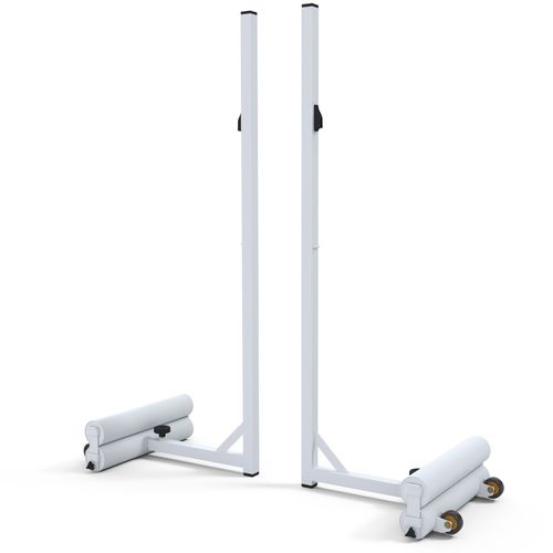Palo per badminton mobile - S27045 - SODEX SPORT - in acciaio / bianco / termolaccato