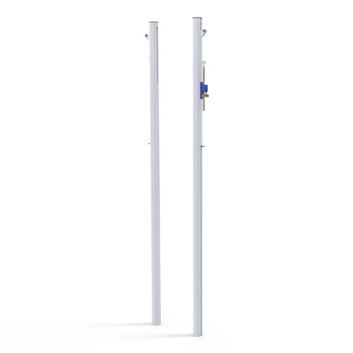 Palo da pallavolo con fissaggio a tasselllo - S30170 - SODEX SPORT - in alluminio / bianco / termolaccato