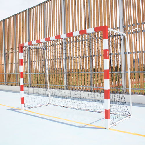 Porta da pallamano agonistico - S16231 - SODEX SPORT - in acciaio galvanizzato / mobile / bianca e rossa