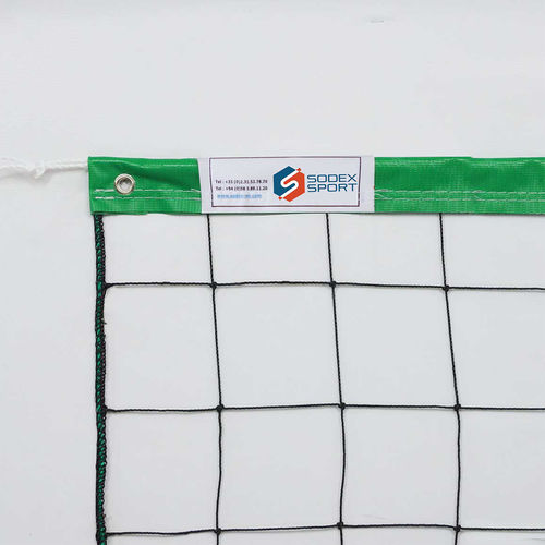 Rete da pallavolo in HDPE - S32820 - SODEX SPORT - nero / 2 mm / agonistico