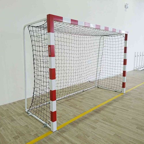 Porta da pallamano in HDPE - S16882 - SODEX SPORT - nera / bianca / rettangolare