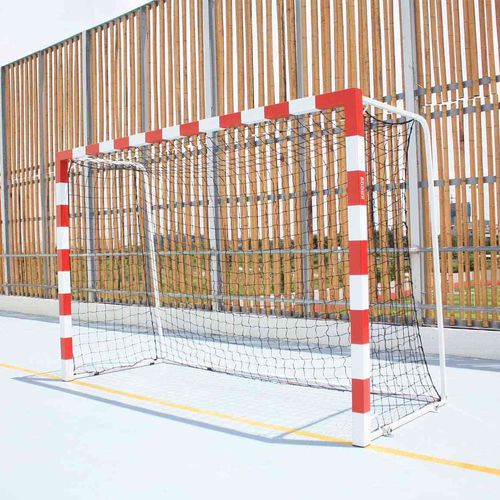 Porta da pallamano in HDPE - S16862 - SODEX SPORT - nera / bianca / rettangolare