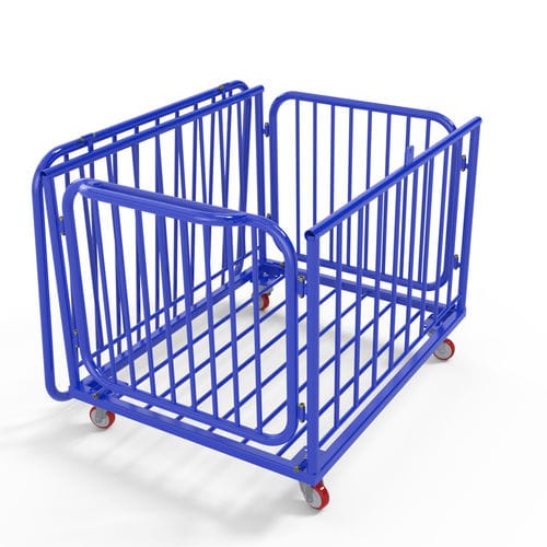 Carrello per attrezzature sportive - S30532 - SODEX SPORT - in acciaio / in PVC