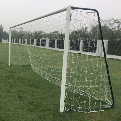 Porta da calcio in acciaio galvanizzato - S12155 - SODEX SPORT - mobile / bianca / plastificata