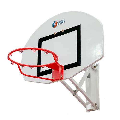 Cestello da basket a muro - S14115EZW - SODEX SPORT - da interno / in acciaio galvanizzato / in fibra di vetro