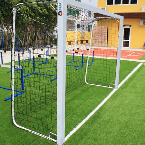 Porta da pallamano in acciaio galvanizzato - S16032 - SODEX SPORT - mobile / bianca / dipinta