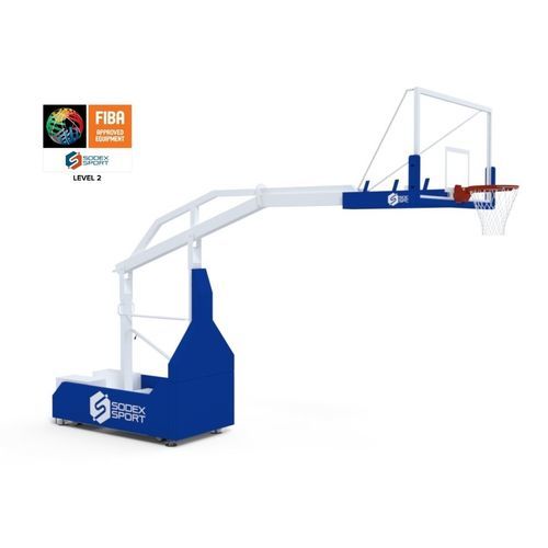 Cestello da basket da interno - S14650 - SODEX SPORT - 5x5 / trasportabile / con contrappeso