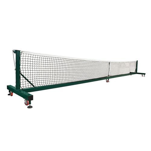Palo per pickleball mobile - S25119V - SODEX SPORT - con ruote / in acciaio galvanizzato / verde