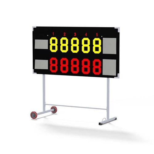 Tabellone segnapunti da interno - S25650 - SODEX SPORT - con rotelle / portatile