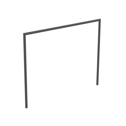 Porta multisport in acciaio galvanizzato - S18020PZG - SODEX SPORT - con fissaggio a tasselllo / grigio / termolaccato