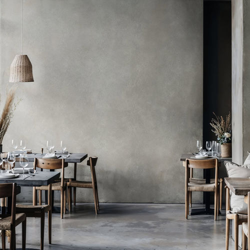 Intonaco decorativo - UNI CONCRETE CLASSIC EFFECT - CAMELEO Deco Coatings - da interno / per muro / polimerico