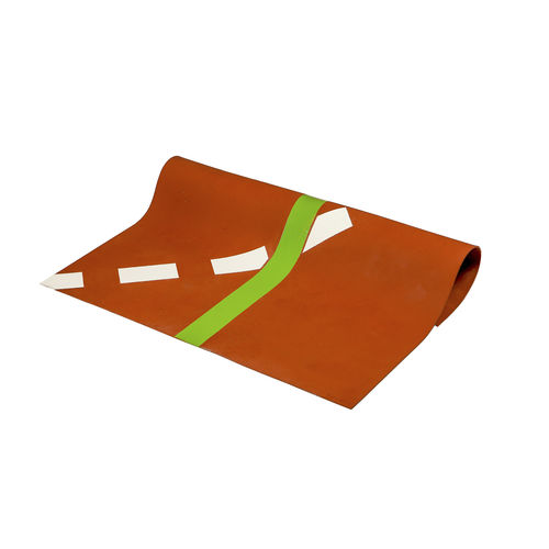 Pavimentazione sportiva da esterno - IMPACT ROLL - EPDM OR RECYCLED RUBBER - AUBICON - RUBBER FLOORING AND INSULATION MATS - in gomma / in EPDM / per sale polivalenti