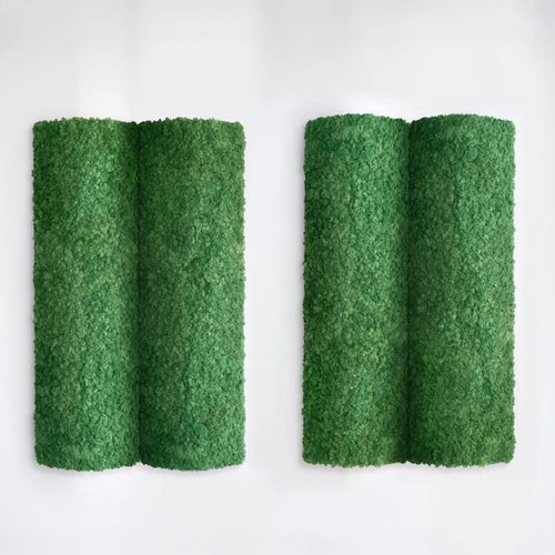 Parete vegetale stabilizzata - PILLARS - Greenmood - in pannelli modulari / naturale / in muschio