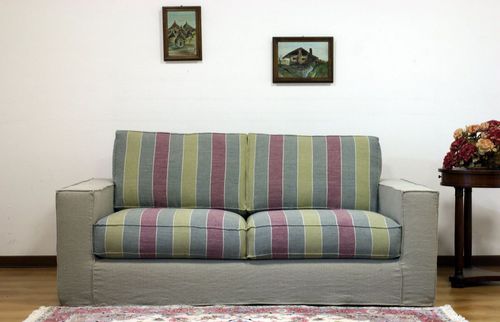 Divano modulare - ZOE - VAMA Divani - contemporaneo / in tessuto / con rivestimento rimovibile